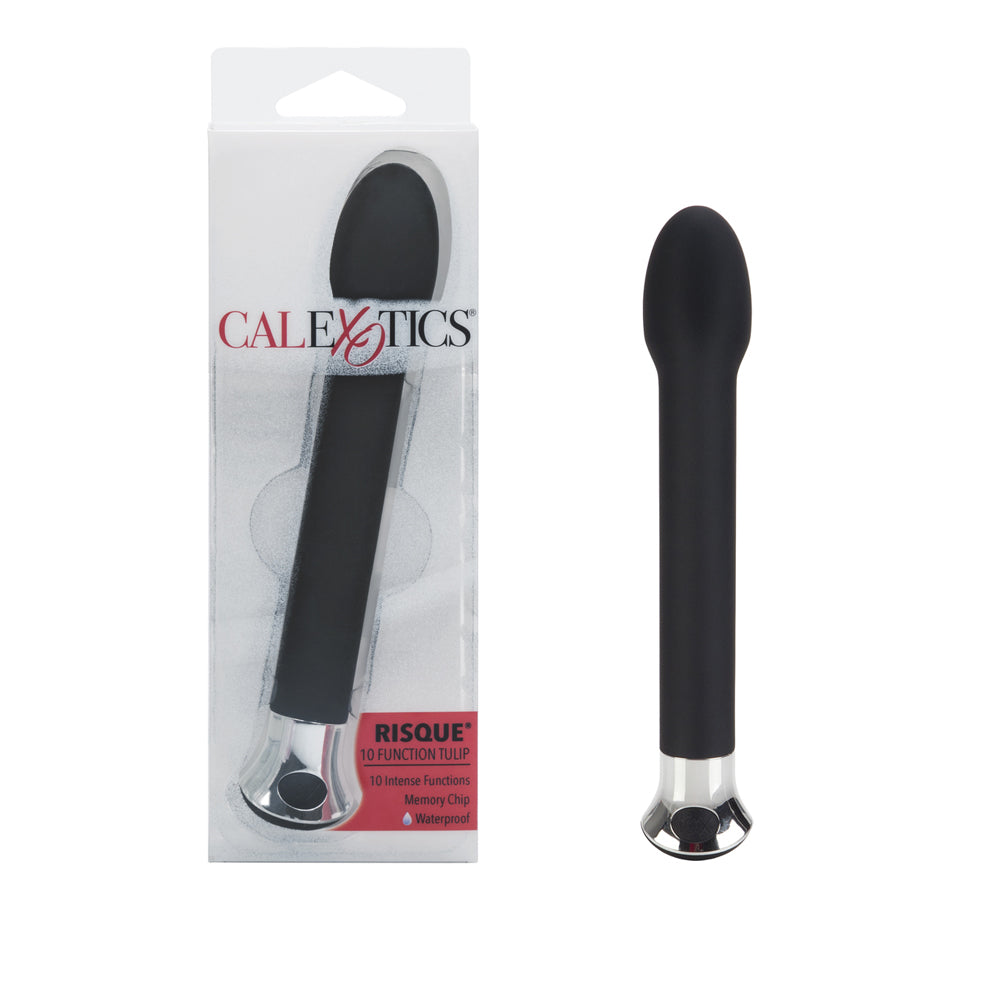 Risqu&eacute; 10-Function Tulip Black | 716770066909 | Available at EroticWarehouse.com