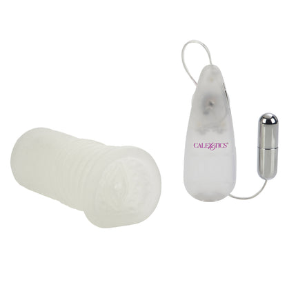 Sue Johanson Glow-In-The-Dark Vibrating Super Head Honcho White | 716770068248 | Available at EroticWarehouse.com