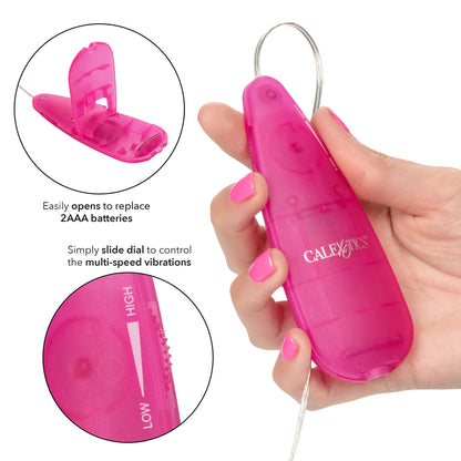 Slim Teardrop Bullet Pink | 716770068729 | Available at EroticWarehouse.com