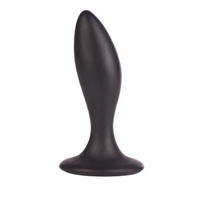 Dr. Joel Kaplan Silicone Curved Prostate Probe Black | 716770075468 | Available at EroticWarehouse.com