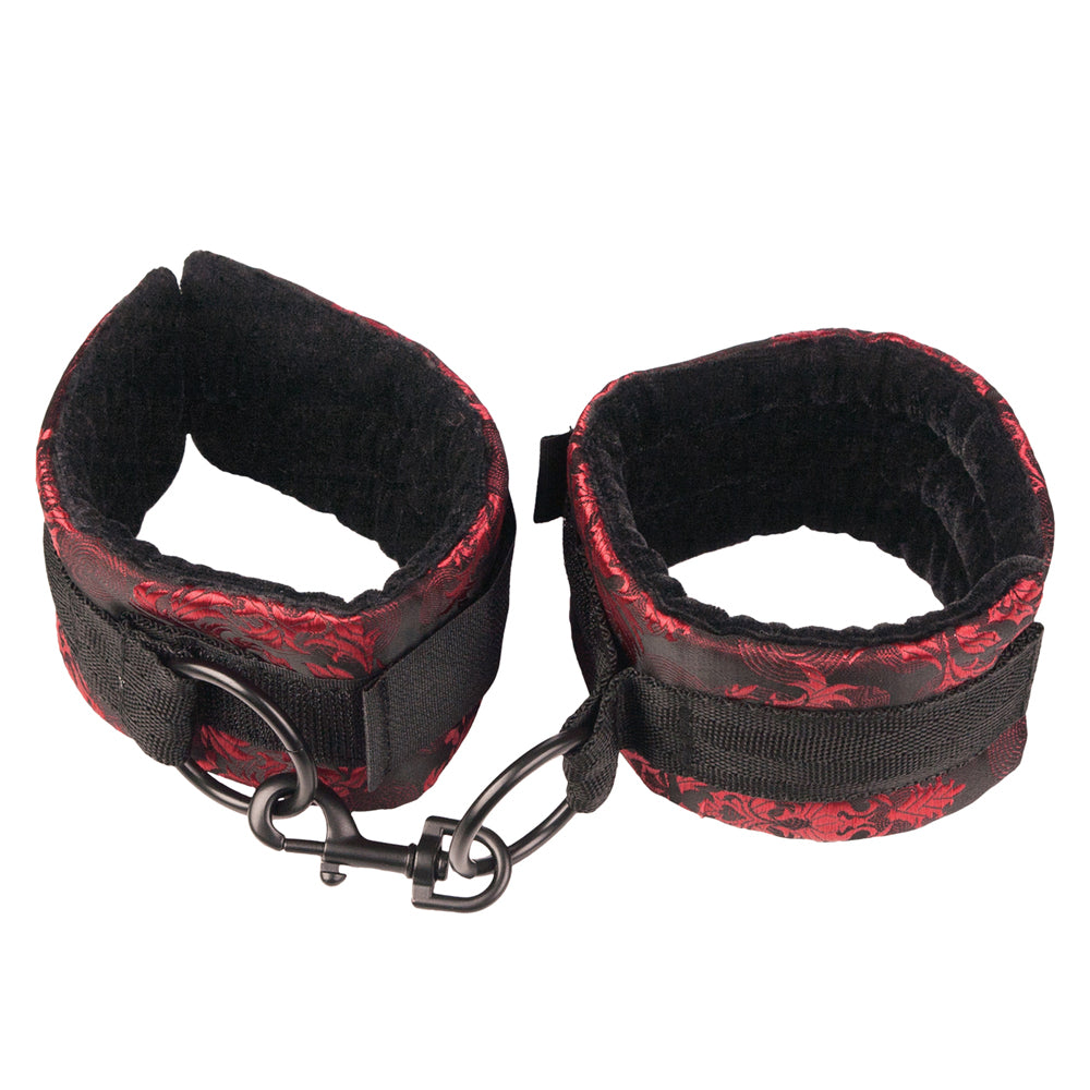 Scandal Universal Cuffs Red | 716770076977 | Available at EroticWarehouse.com
