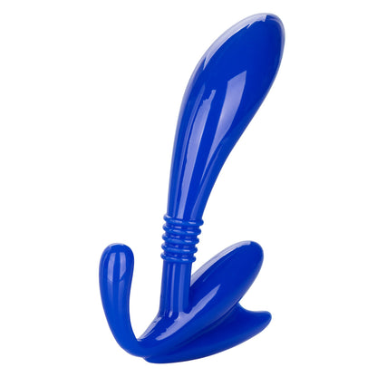 Apollo Curved Prostate Probe Blue | 716770078582 | Available at EroticWarehouse.com