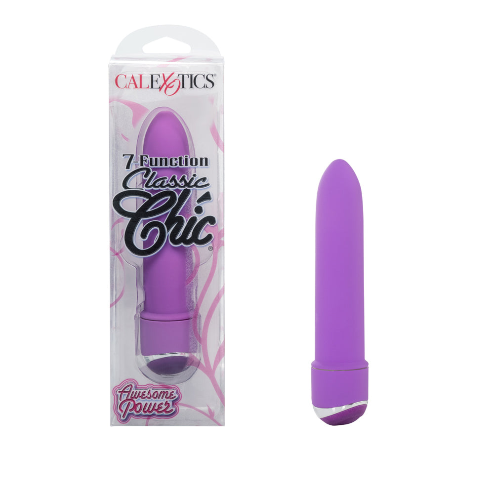 7-Function Classic Chic Mini Purple | 716770078674 | Available at EroticWarehouse.com