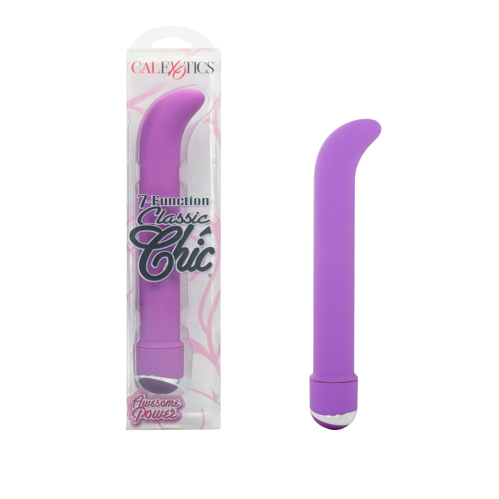 7-Function Classic Chic Standard "G" Purple | 716770078704 | Available at EroticWarehouse.com