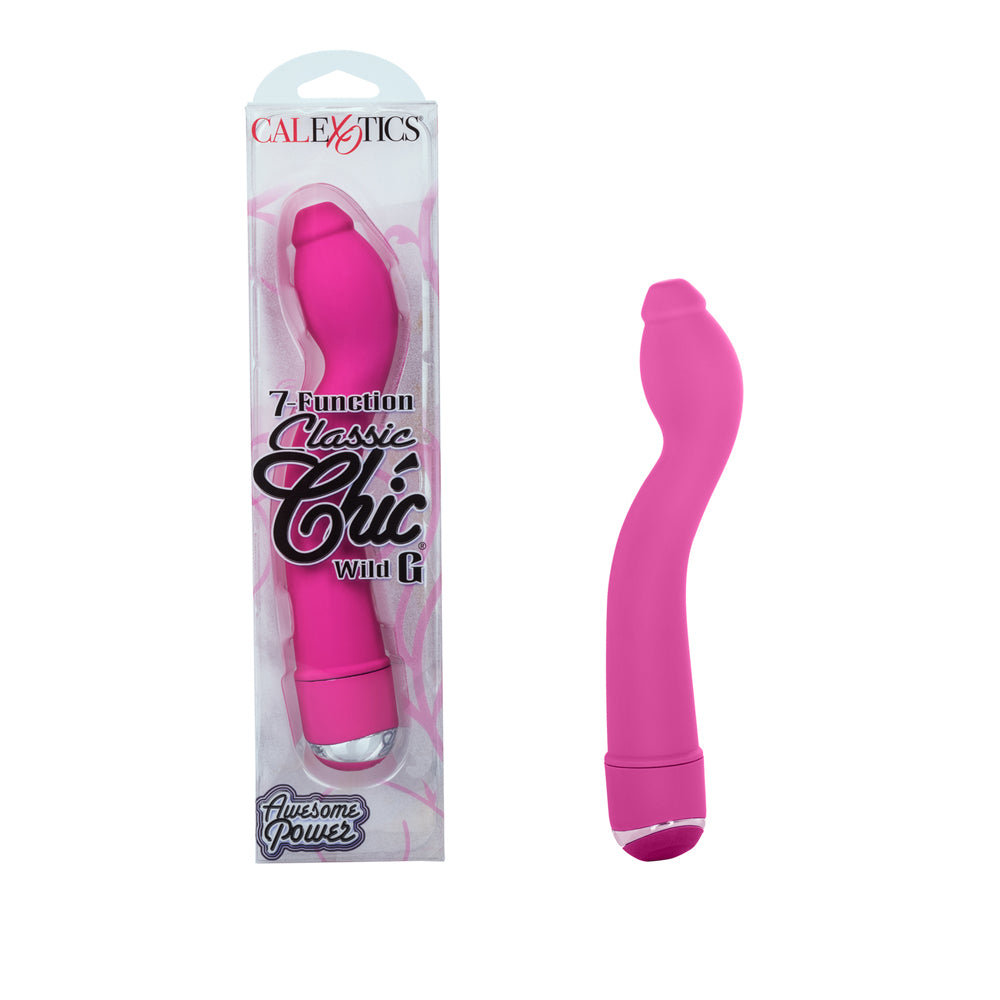 7-Function Classic Chic Wild "G" Pink | 716770078711 | Available at EroticWarehouse.com