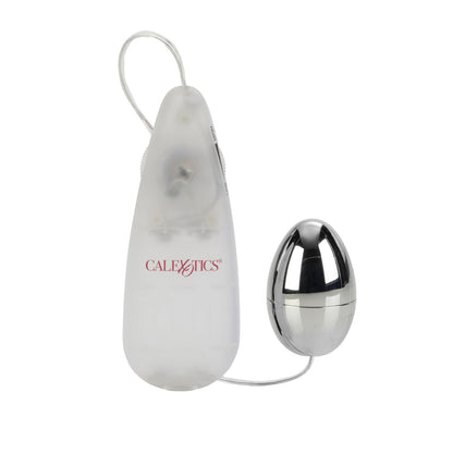 Pocket Exotics Vibrating Silver Egg Silver | 716770080264 | Available at EroticWarehouse.com