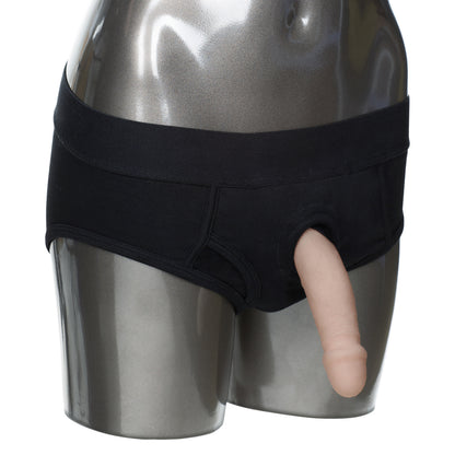 Packer Gear Black Brief Harness XS/S | 716770081360 | Available at EroticWarehouse.com