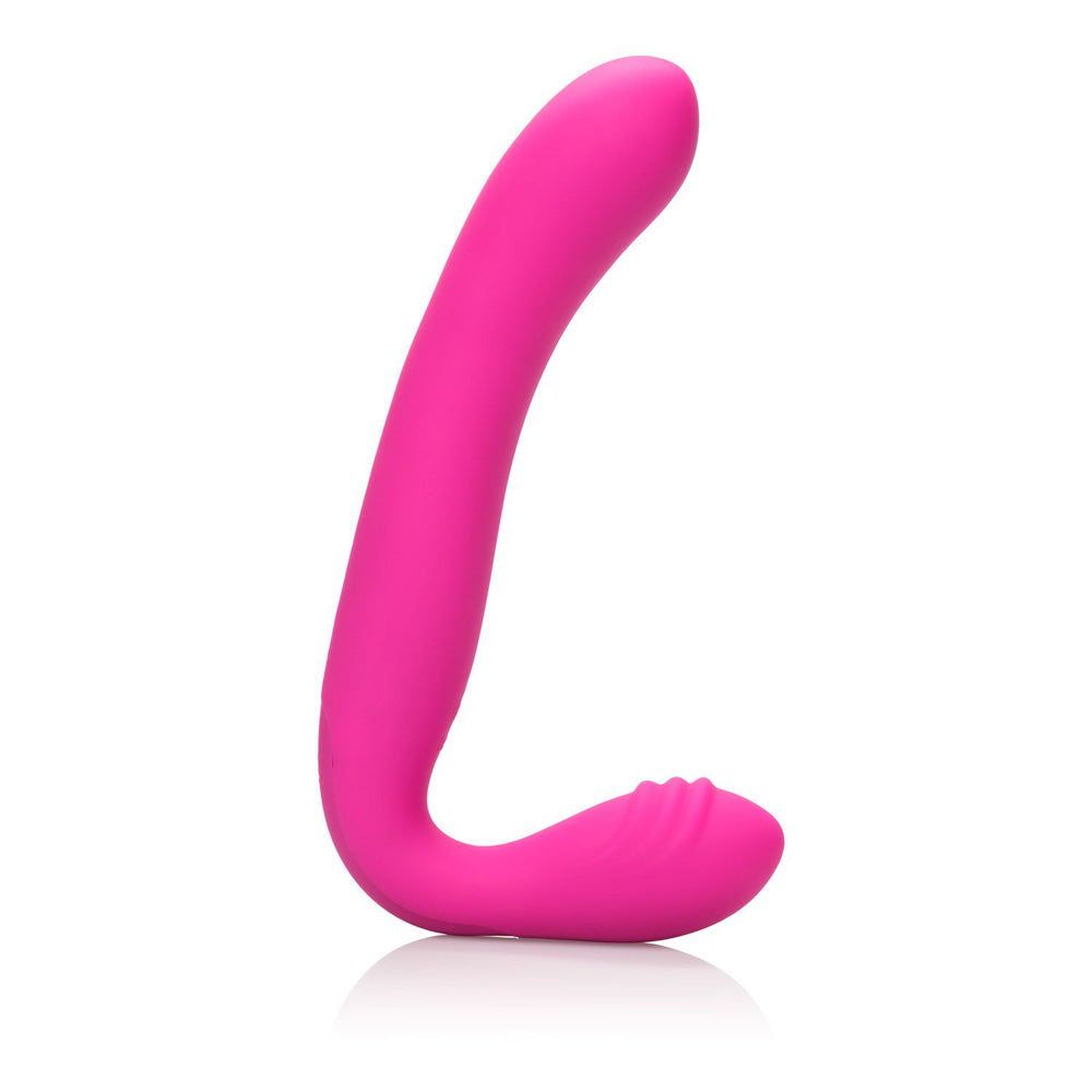 Rechargeable Silicone Love Rider Strapless Strap-On Pink | 716770083579 | Available at EroticWarehouse.com