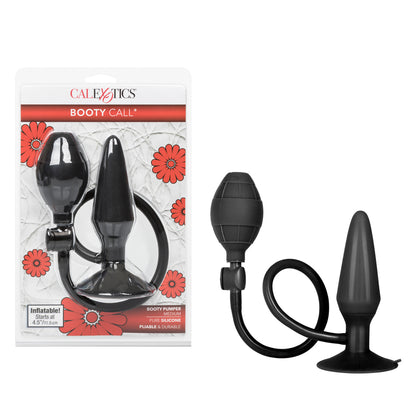 Booty Call Booty Pumper Medium Black | 716770083630 | Available at EroticWarehouse.com