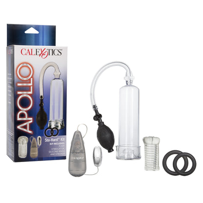 Apollo Sta-Hard Kit Clear | 716770084026 | Available at EroticWarehouse.com