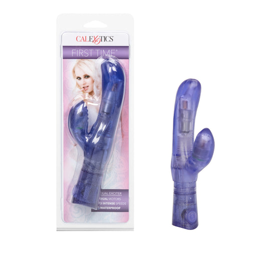 First Time Dual Exciter Purple | 716770084835 | Available at EroticWarehouse.com