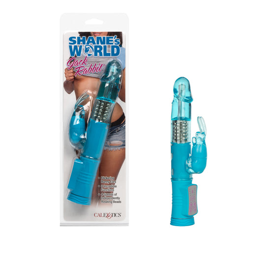 Shane's World Jack Rabbit Blue | 716770085337 | Available at EroticWarehouse.com