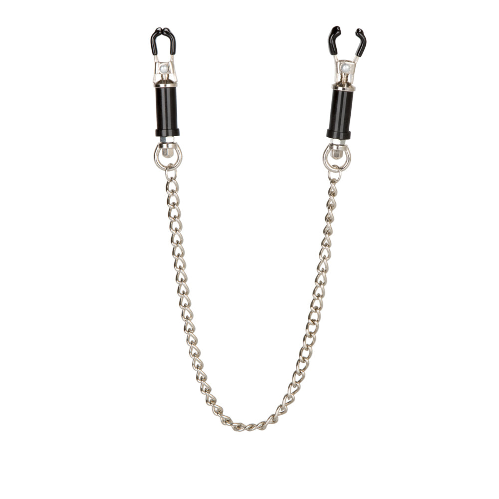 Nipple Play Superior Nipple Clamps Silver | 716770086006 | Available at EroticWarehouse.com