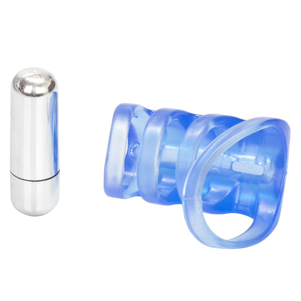 Couple's Pleasure Cage Blue | 716770087225 | Available at EroticWarehouse.com