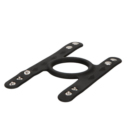 Silicone Tri-Snap C & B Cage Black | 716770087430 | Available at EroticWarehouse.com