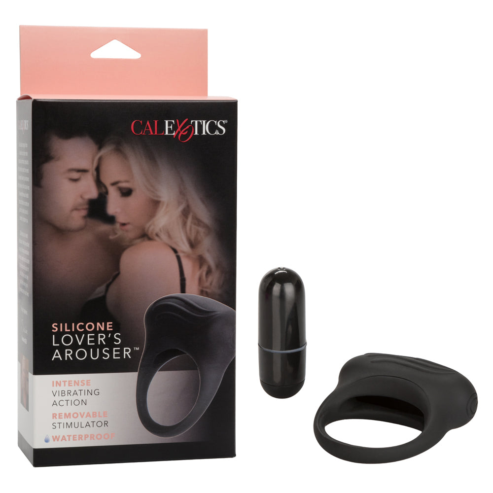 Silicone Lover's Arouser Black | 716770087485 | Available at EroticWarehouse.com