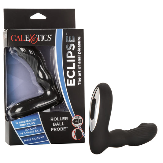 Eclipse Roller Ball Probe Black | 716770087539 | Available at EroticWarehouse.com