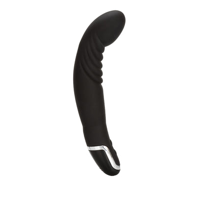 Dr. Joel Kaplan Silicone Ridged P Black | 716770087645 | Available at EroticWarehouse.com