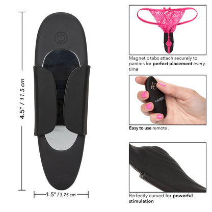 Lock-N-Play Remote Panty Teaser Black | 716770088338 | Available at EroticWarehouse.com
