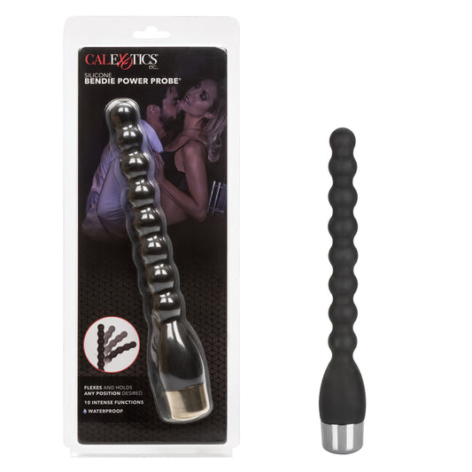 Silicone Bendie Power Probe Black | 716770088666 | Available at EroticWarehouse.com