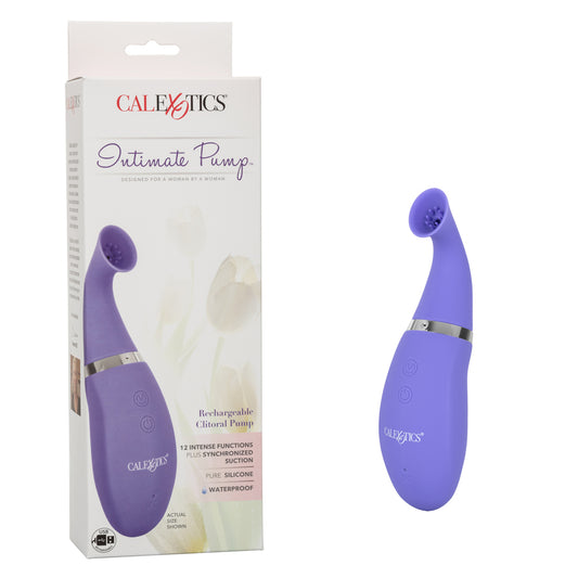 Intimate Pump Rechargeable Clitoral Pump Purple | 716770088833 | Available at EroticWarehouse.com