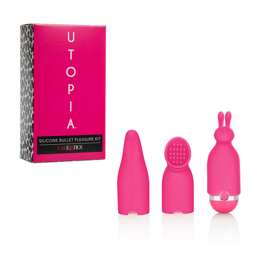 Utopia Silicone Bullet Pleasure kit | 716770089991 | Available at EroticWarehouse.com