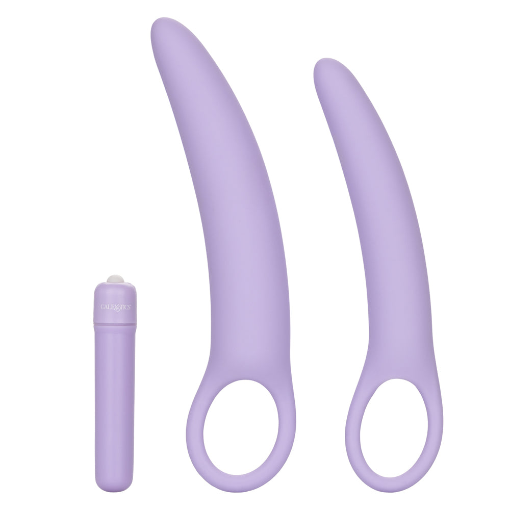 Dr. Laura Berman Isabelle Set Of 2 Vibrating Silicone Dilators | 716770090812 | Available at EroticWarehouse.com