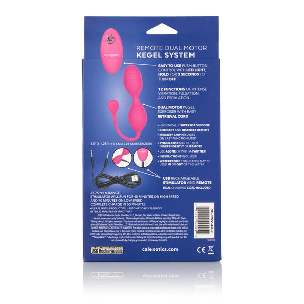 Remote Dual Motor Kegel System | 716770090942 | Available at EroticWarehouse.com