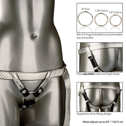 Her Royal Harness The Regal Duchess Gold | 716770092014 | Available at EroticWarehouse.com