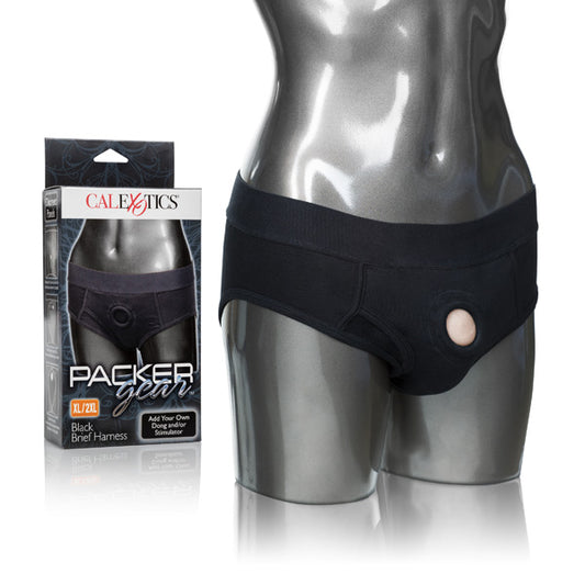 Packer Gear Black Brief Harness Xl/2Xl | 716770092182 | Available at EroticWarehouse.com