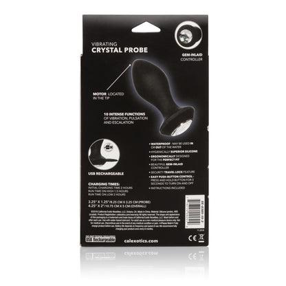 Power Gem Vibrating Petite Crystal Probe | 716770092502 | Available at EroticWarehouse.com