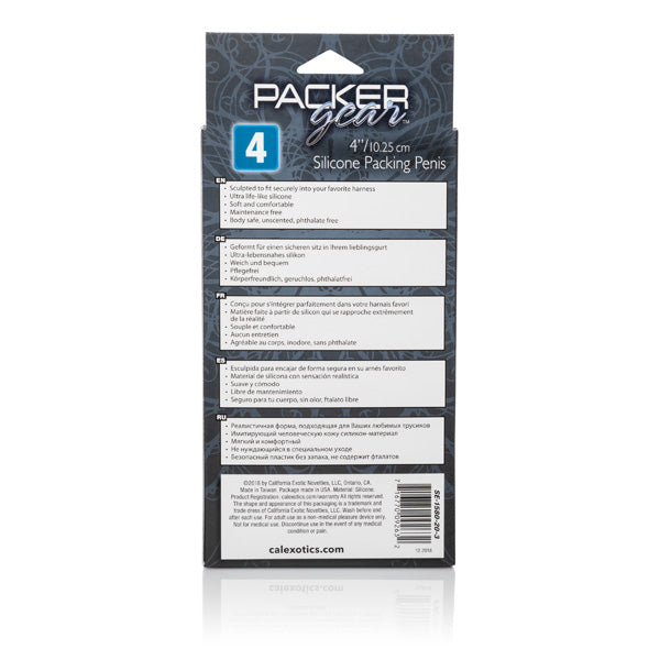 Packer Gear 4" Silicone Packing Penis Ivory | 716770092632 | Available at EroticWarehouse.com