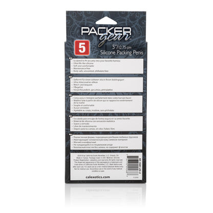 Packer Gear 5" Silicone Packing Penis Tan | 716770092687 | Available at EroticWarehouse.com