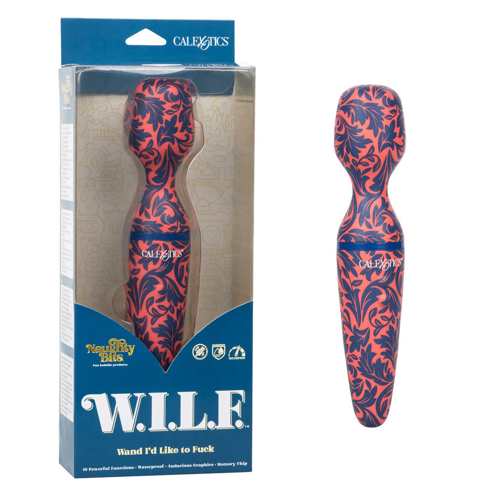 Naughty Bits W.I.L.F. Wand I'D Like To Fuck | 716770094384 | Available at EroticWarehouse.com
