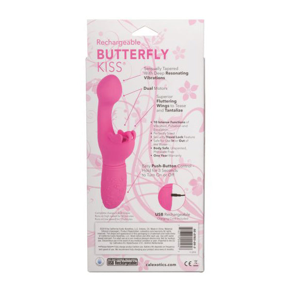 Rechargeable Butterfly Kiss Pink | 716770094957 | Available at EroticWarehouse.com