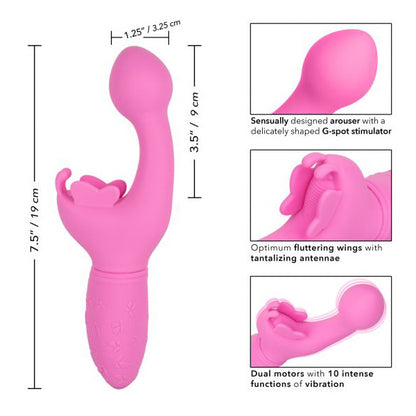 Rechargeable Butterfly Kiss Pink | 716770094957 | Available at EroticWarehouse.com