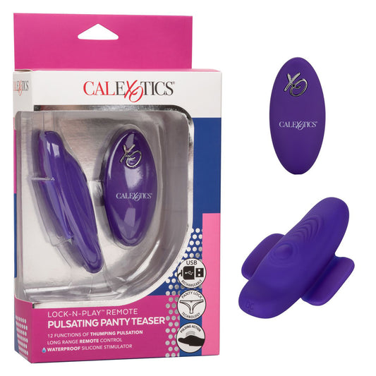 Lock-N-Play Remote Pulsating Panty Teaser | 716770095763 | Available at EroticWarehouse.com