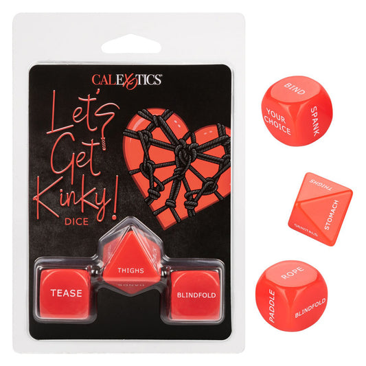 Let's Get Kinky Dice | 716770095817 | Available at EroticWarehouse.com