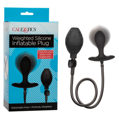 Weighted Silicone Inflatable Plug | 716770095831 | Available at EroticWarehouse.com
