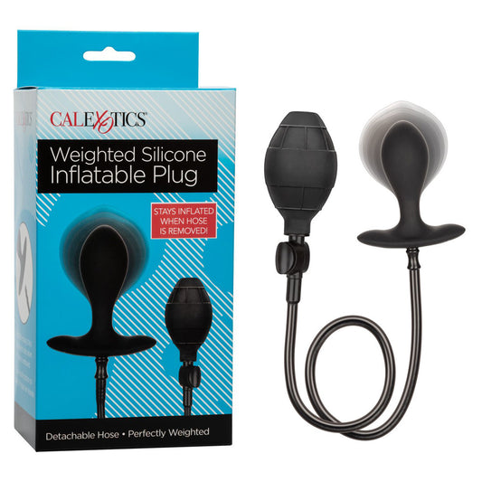 Weighted Silicone Inflatable Plug | 716770095831 | Available at EroticWarehouse.com