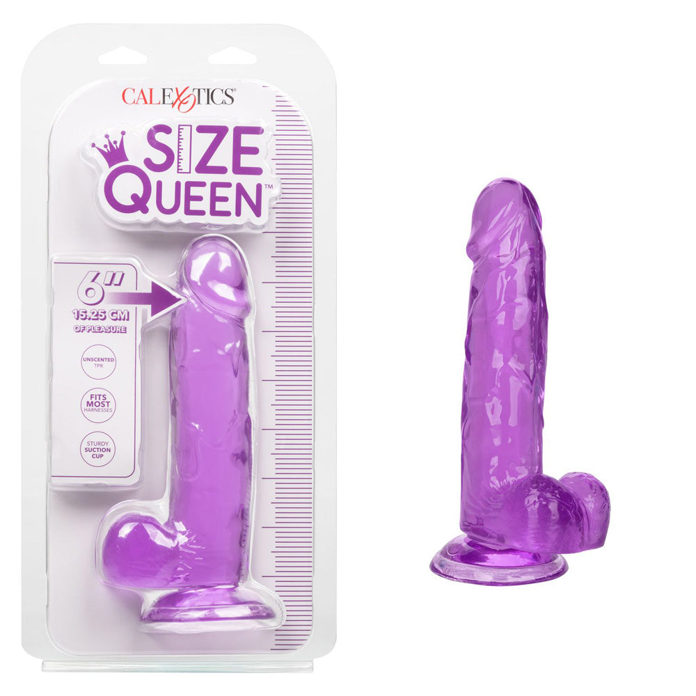 Size Queen 6" Purple | 716770096531 | Available at EroticWarehouse.com