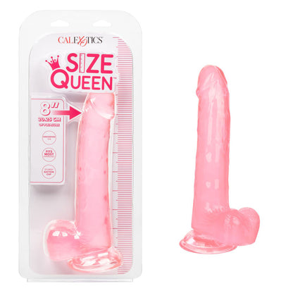 Size Queen 8" Pink | 716770096548 | Available at EroticWarehouse.com