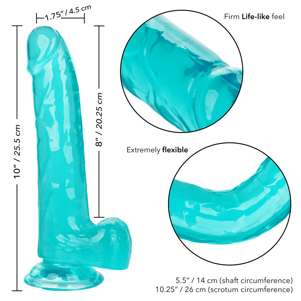 Size Queen 8" Blue | 716770096555 | Available at EroticWarehouse.com