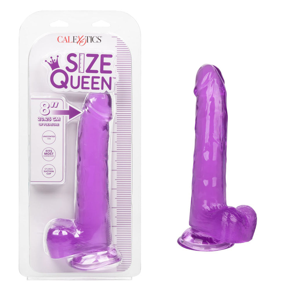 Size Queen 8" Purple | 716770096562 | Available at EroticWarehouse.com