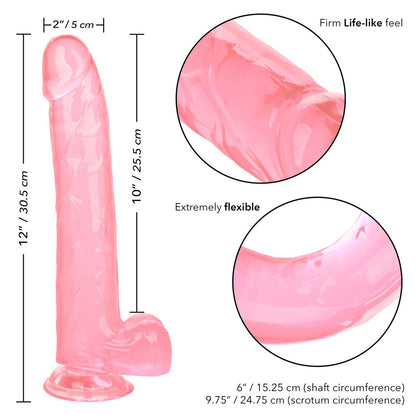Size Queen 10" Pink | 716770096579 | Available at EroticWarehouse.com