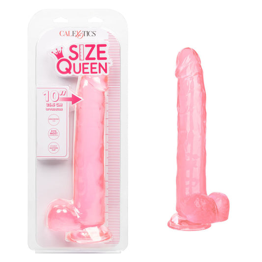 Size Queen 10" Pink | 716770096579 | Available at EroticWarehouse.com