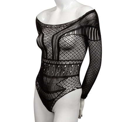 Scandal Plus Size Off The Shoulder Body Suit | 716770096715 | Available at EroticWarehouse.com