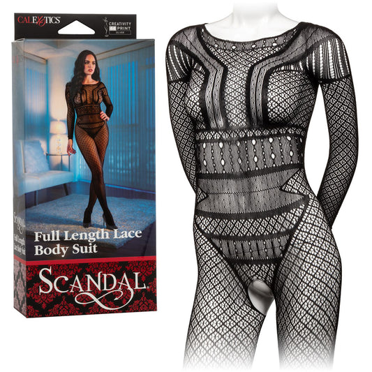 Scandal Full Length Lace Body Suit | 716770096722 | Available at EroticWarehouse.com