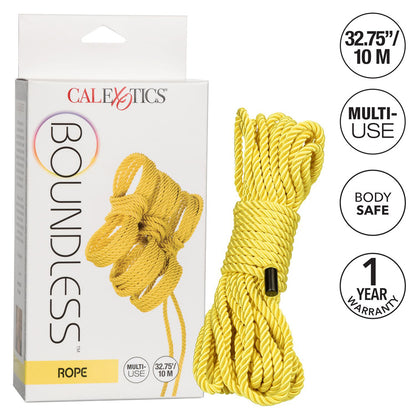 Boundless Rope - Yellow | 716770097125 | Available at EroticWarehouse.com