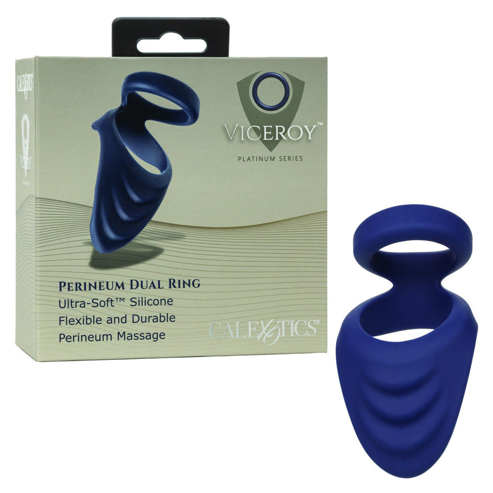 Viceroy Perineum Dual Ring | 716770098252 | Available at EroticWarehouse.com